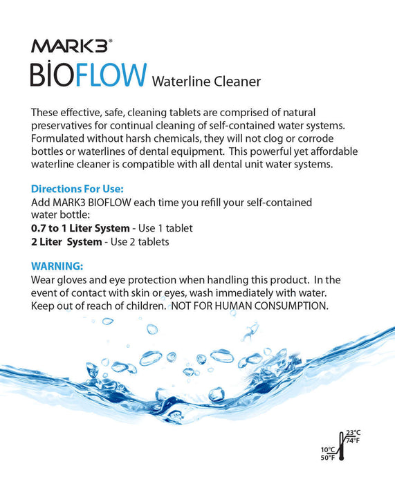 BioFlow Waterline Cleaner Tablets Box/60