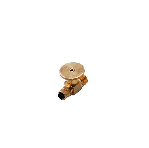 DCI 1/4" Poly x 1/4 MPT Inline Needle Valve, 0870