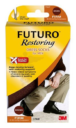 Compression Socks 3M™ Futuro™ Knee High Large Black Closed Toe - 3M Company  Mfr# 71036BLEN