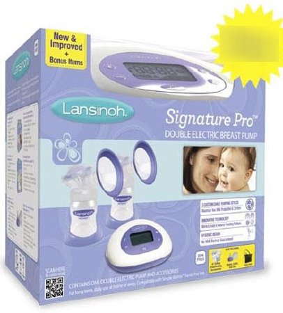 Double Electric Breast Pump Kit Lansinoh® SignaturePro™ - Emerson Healthcare  Mfr# 53050