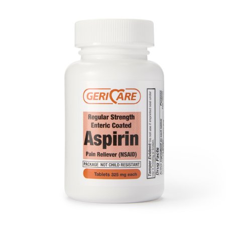 Geri-Care  921-20-GCP Pain Relief Geri-Care 325 mg Strength Aspirin Tablet 200 per Bottle