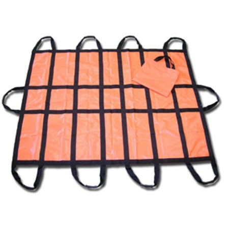 Dick Medical Supply 30060OR Soft Stretcher BIG Daddy Orange 60 X 80 Inch 10 Handles