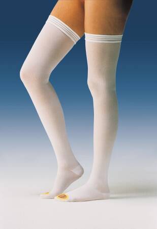 Anti-embolism Stocking JOBST® Anti-Em/GPT™ Thigh High Large / Long White Inspection Toe - BSN Medical  Mfr# 111460