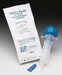 Irrigation Bulb Syringe Gent-L-Kare™ Plastic Sterile Disposable 2 oz. - Medegen Medical Products LLC  Mfr# 4090