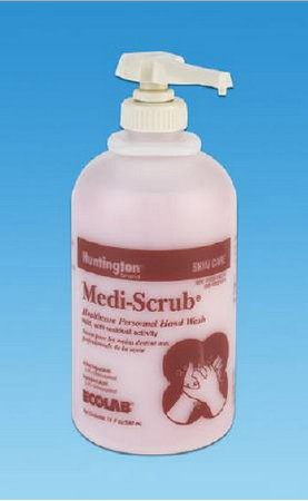 Antimicrobial Soap Medi-Stat™ Liquid 1,000 mL Pump Bottle Floral Scent - Ecolab  Mfr# 6000034