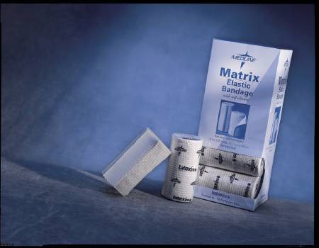 Elastic Bandage Matrix 2 Inch X 5 Yard Double Hook and Loop Closure Natural Sterile Medium Compression - Medline  Mfr# DYNJ05152LF