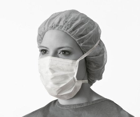 Surgical Mask Medline ASTM Level 1 Tie Closure One Size Fits Most - Medline  Mfr# NON27385