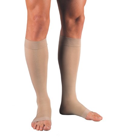 Compression Stocking JOBST® Relief® Knee High Large Beige Open Toe - BSN Medical  Mfr# 114627