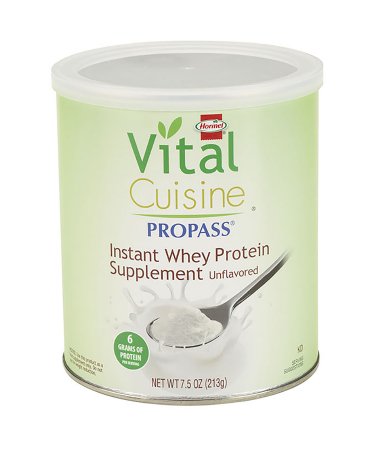 Oral Supplement Hormel Vital Cuisine® PROPASS® Unflavored Powder 7.5 oz. Can - Hormel Food Sales  Mfr# 13126