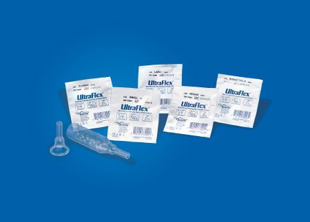 Male External Catheter UltraFlex® Self-Adhesive Band Silicone X-Large - Bard  Mfr# 33305