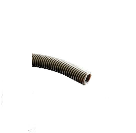 DCI Standard Corrugated Vacuum Tubing 1/2" I.D. Gray per Foot, 701