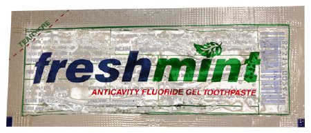 Toothpaste Freshmint® Mint Flavor 28 oz. Individual Packet - New World Imports  Mfr# CGP