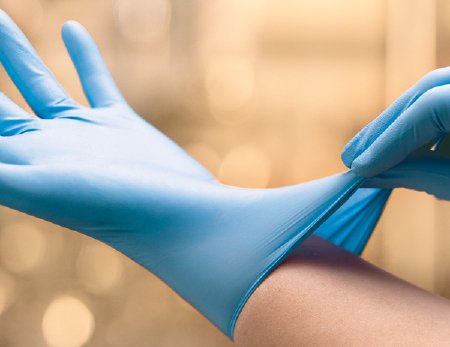 Surgical Glove ESTEEM™ Blue with Neu-Thera® Size 6 Sterile Polyisoprene Standard Cuff Length Smooth Blue Not Chemo Approved - Cardinal  Mfr# 2D73EB60