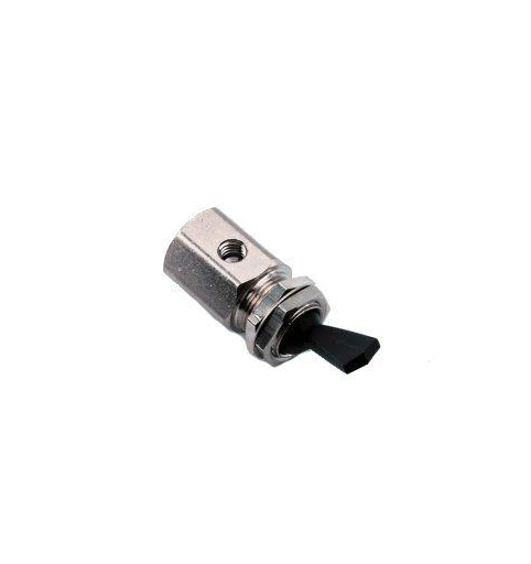DCI Toggle Cartridge Valve On/Off 3-Way Momentary Normally Closed Black, 7812