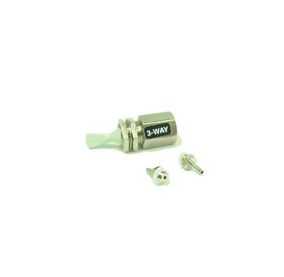 DCI Toggle Cartridge Valve Momentary 3-Way Normally Closed Gray, 7813