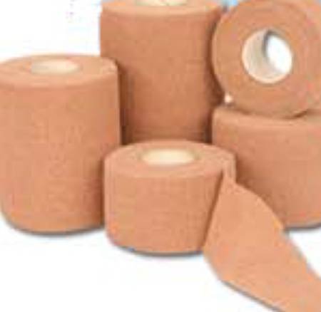 Andover Coated Products  9100TN-030 Cohesive Bandage CoFlex·LF2 1 Inch X 5 Yard Self-Adherent Closure Tan NonSterile 20 lbs. Tensile Strength