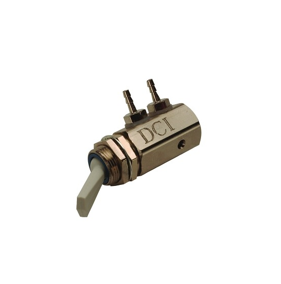 DCI Toggle Cartridge Valve Momentary Side Port 3-Way Normally Closed Gray, 7851