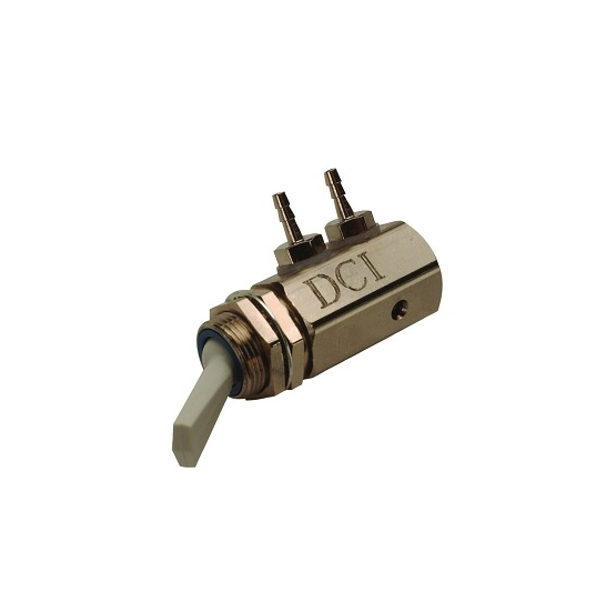 DCI Toggle Cartridge Valve Momentary Side Port 3-Way Normally Open Gray, 7852