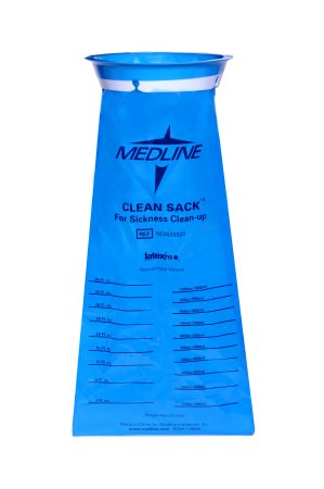 Emesis Bag Clean Sack™ 36 oz. Blue - Medline  Mfr# NON80328