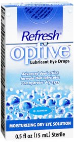 Eye Lubricant Refresh® Optive™ 0.5 oz. Eye Drops - Allergan Pharmaceutical  Mfr# 00023324015