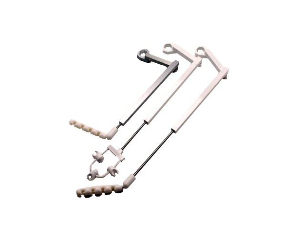 DCI Telescoping Breakaway Arm with 4 Position Holder Anodized, 8237