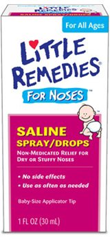 Saline Nasal Spray Little Remedies® for Noses 0.65% Strength 1 oz. - Med-Tech Products  Mfr# 56184120101