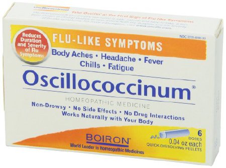 Cold and Cough Relief Oscillococcinum® 200 CK HPUS Strength Sublingual Pellet 6 per Box - Boiron  Mfr# 00220928033