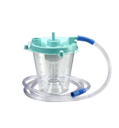 Rigid Suction Canister Kit Hi-Flow™ 800 mL Sealing Lid - Bemis Healthcare  Mfr# 8002K 055