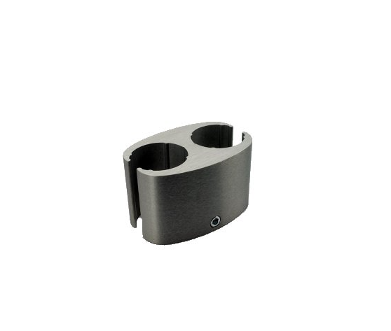 DCI Light Post Butterfly Clamp for 2" Post Stainless Steel, 8465