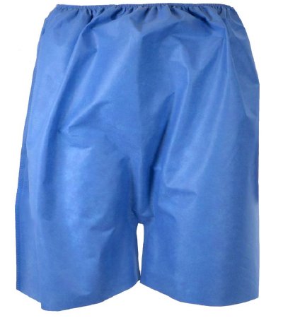 Exam Shorts 2X-Large Blue SMS Adult Disposable - HPK Industries  Mfr# 7555 2XL