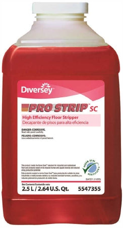 Floor Stripper Diversey™ Pro Strip™ Liquid 2.5 Liter Bottle Mild Scent Manual Pour - Lagasse  Mfr# DVS95547355