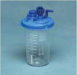 Rigid Suction Canister Medi-Vac® Guardian™ 1200 mL Sealing Lid - Cardinal  Mfr# 65651-100