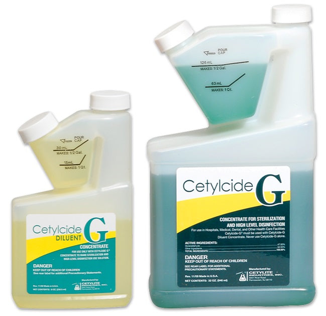 Cetylite Cetylcide-G High-Level Disinfectant/Sterilant Concentrate and Diluent