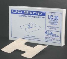 Gentell  UC20 Catheter Holder UC Strip One-Piece, Flexible, Adhesive