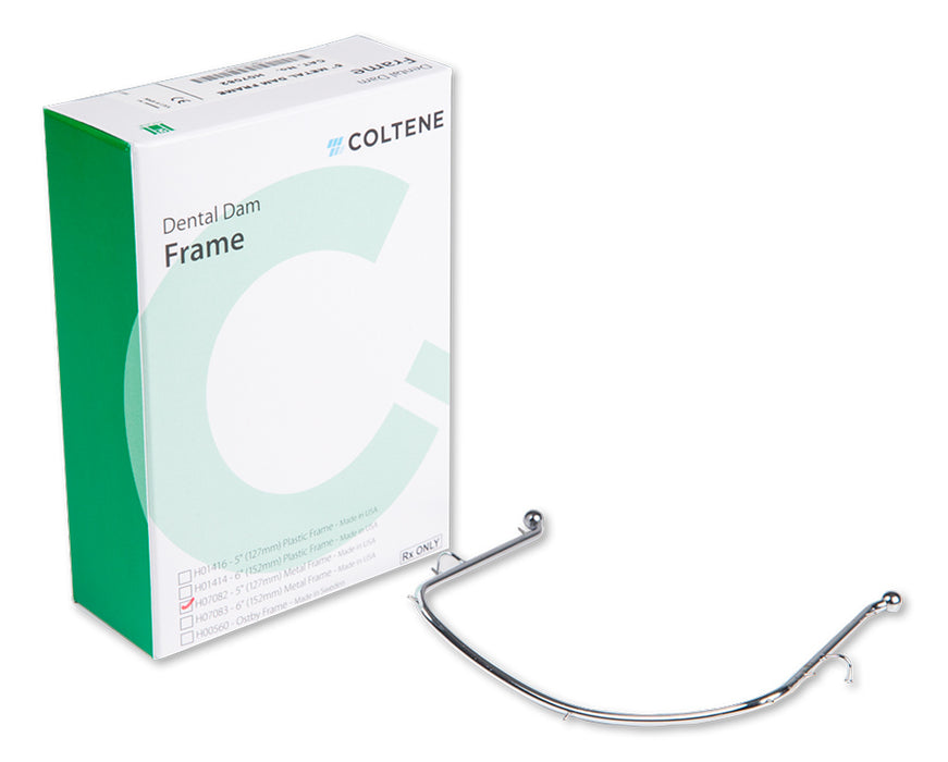 Coltene HySolate Dental Dam Metal Frame 6" Ea