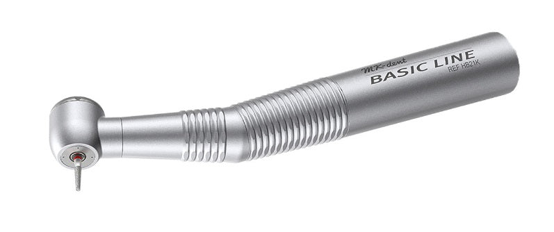 MK-dent Basic Line Turbine, Standard Head, Quattro Spray, for KAVO Connection, Chrome Coating HB21K