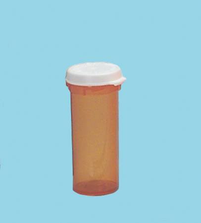 Prescription Vial Friendly & Safe 8.5 DRAM Amber - Health Care Logistics  Mfr# 572536