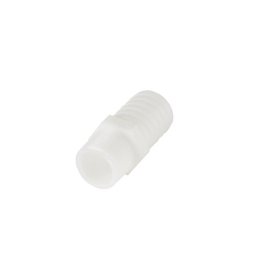 DCI 3/4" MPT x 3/4" Plastic Straight Male Barb Adapter, 0980