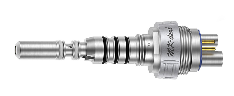 MK-dent Coupler, Chrome Coating, Xenon Bulb, 6 Pin, for Turbines with KAVO Connection QC5016K