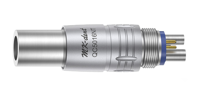 MK-dent Coupler, Chrome Coating, Xenon Bulb, 6 Pin, for Turbines with NSK Connection QC5016NT