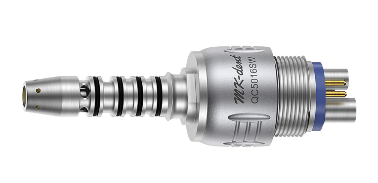 MK-dent Coupler, Chrome Coating, Xenon Bulb, 6 Pin, for Turbines with Sirona Connection QC5016SW