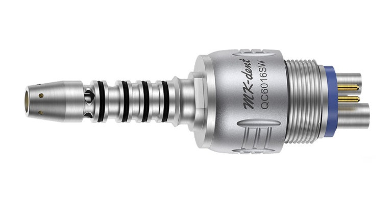 MK-dent Coupler, Chrome Coating, LED Bulb, 6 Pin, for Turbines with Sirona Connection QC6016SW