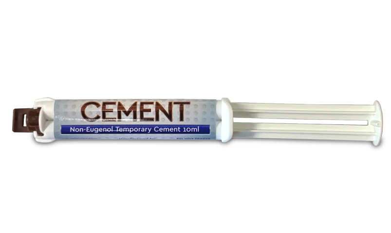 PlastcareUSA Non-Eugenol Temporary Cement Automix 10mL Syringe