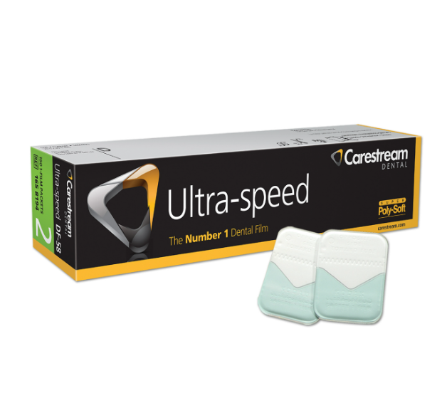 Carestream Ultra-speed X-Ray Film DF-53 D-Speed Poly-Soft #0 Double Box/100