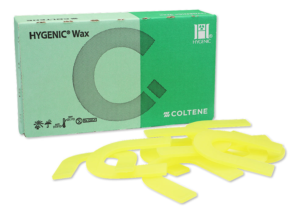 Coltene Hygenic U-Shaped Bite Wafers No Foil Yellow Box/50