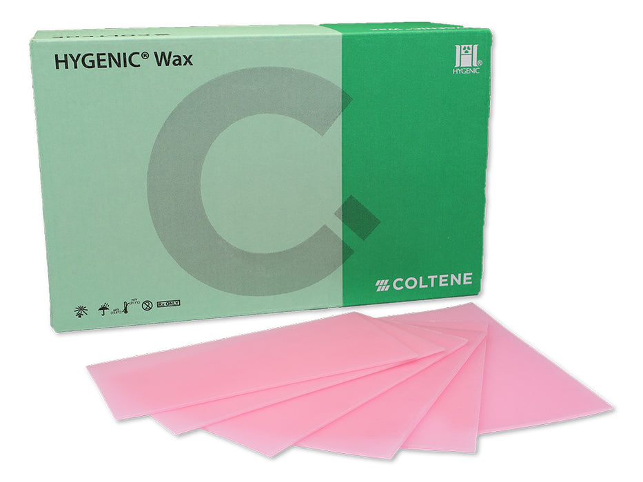 Coltene Hygenic Baseplate Wax Pink #3 Medium Soft 5Lb Box/180