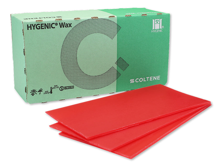 Coltene Hygenic Baseplate Wax Red 1Lb Box/32