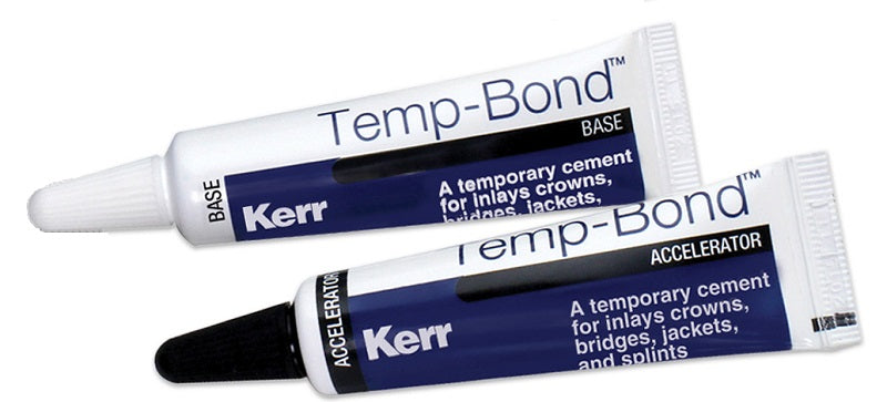 Temp-Bond Temporary Cement Tubes Package