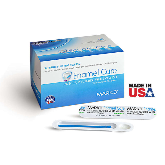 Enamel Care Varnish 5% Sodium Fluoride w/ TCP Box/50