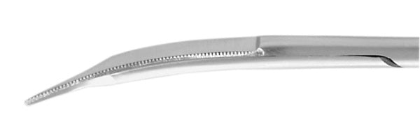 J&J Goldman-Fox Scissors Curved 5" Serrated Ea